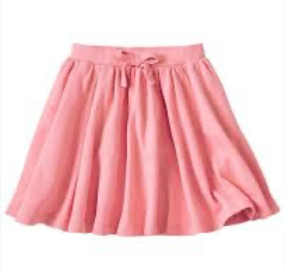 Hanna Andersson pink twirl skater skirt size 10